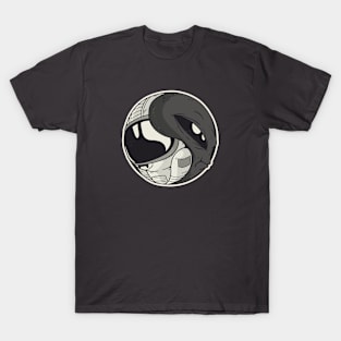 Yin Yang of Outer Space T-Shirt